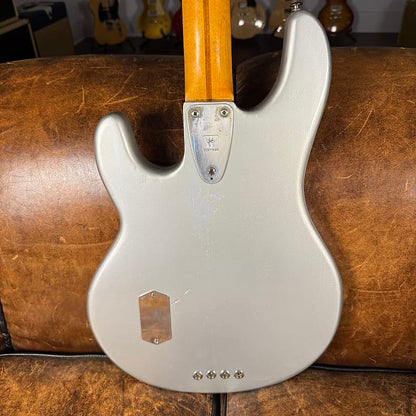 1979 Music Man StingRay with Maple Fretboard - Inca Silver - OHSC