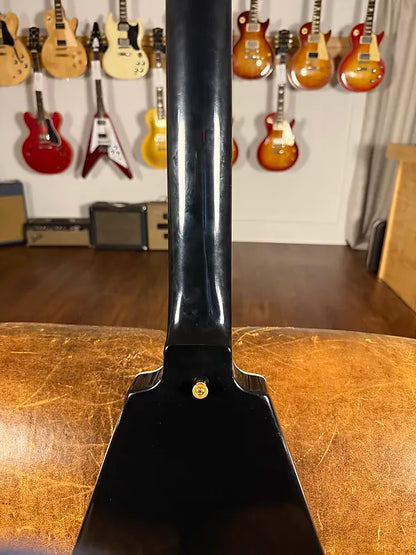 2017 Gibson Custom Shop Flying V Custom - Black