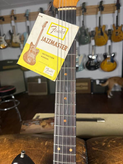 1959 Fender Jazzmaster - Sunburst with Gold Anodized Pickguard - OHSC - Ex. Brian Fallon