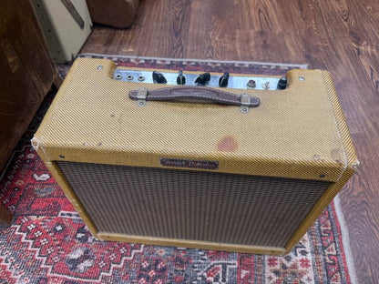 1960 Fender Vibrolux 5F11 Narrow Panel 10-Watt 1x10" Guitar Combo - Tweed