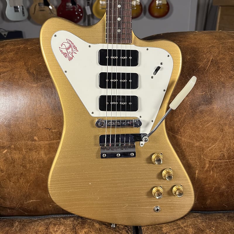 1965 Gibson Firebird III Non-Reverse - Gold Refin