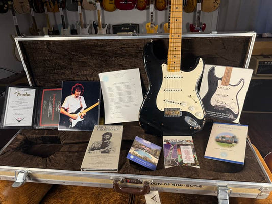 2006 Fender Custom Shop Masterbuilt Eric Clapton Blackie Tribute - Black