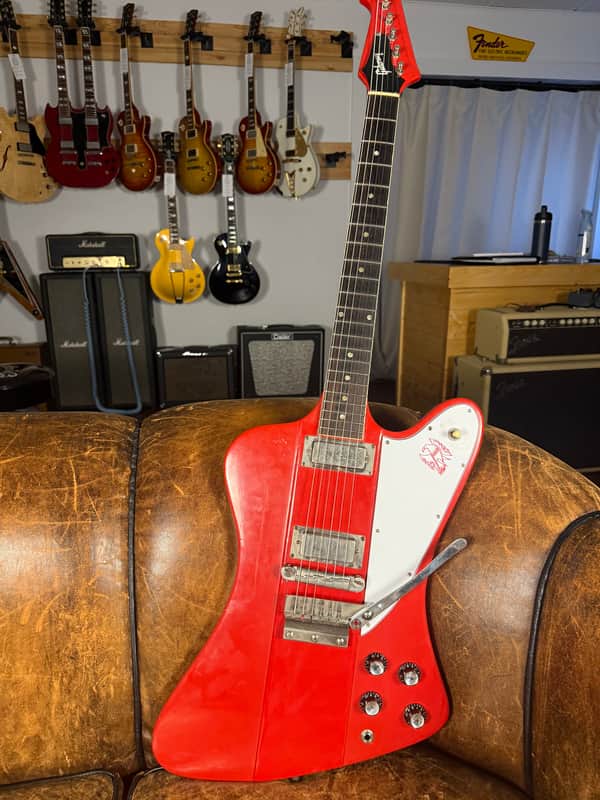 1964 Gibson Firebird III - Ember Red - OHSC