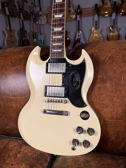 2007 Gibson Custom Shop SG Standard - Alpine White VOS