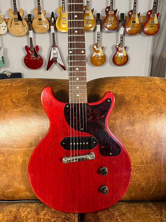 1958 Gibson Les Paul Junior Double Cutaway - Cherry - 4 Digit Serial