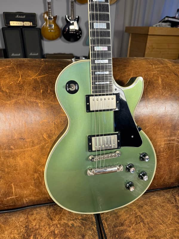 2007 Gibson Custom Shop '68 Les Paul Custom Reissue - Aged Pelham Blue