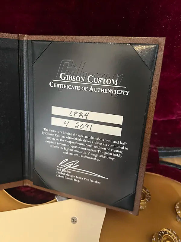 2012 Gibson Custom Shop '54 Les Paul Goldtop Reissue - OSHC