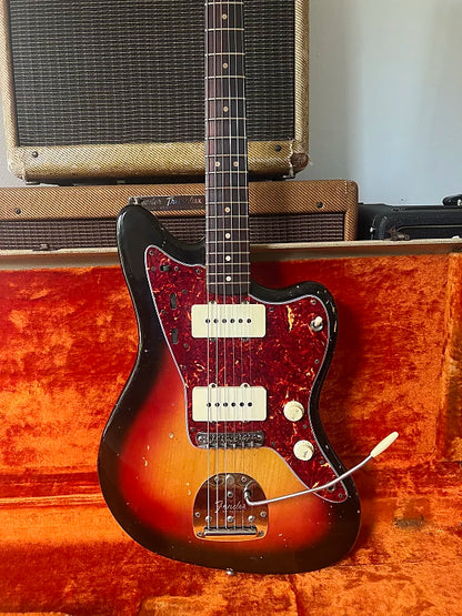 Fender Jazzmaster 1964 - 3 Tone Sunburst OHSC