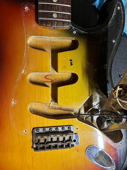 1968 Fender Stratocaster - Three-Tone Sunburst - 100% Original - OHSC