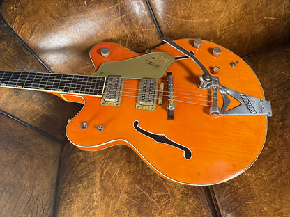 1964 Gretsch 6120 Chet Atkins Hollow Body - Orange - OHSC