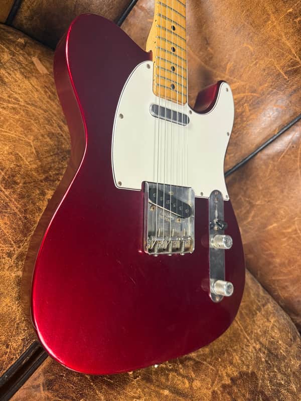 1970 Fender Telecaster - Candy Apple Red Refin