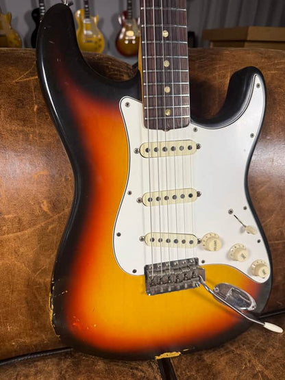 1966 Fender Stratocaster with Rosewood Fretboard - Sunburst