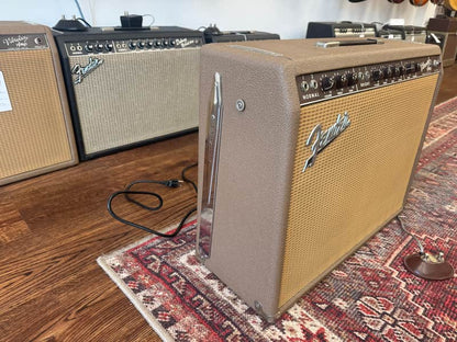 1963 Fender Vibroverb 6G16 Brownface 40-Watt 2x10" Guitar Combo - Brown