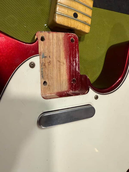 1970 Fender Telecaster - Candy Apple Red Refin
