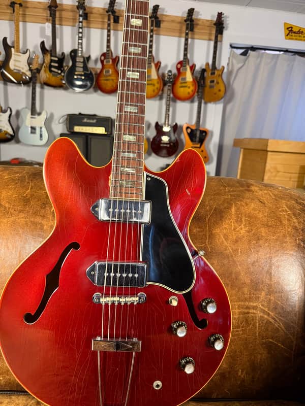 1966 Gibson ES-330 TD - Sparkling Burgundy