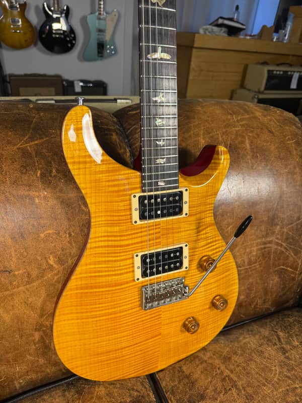 1988 PRS Custom 24 - 10 Top - Vintage Yellow