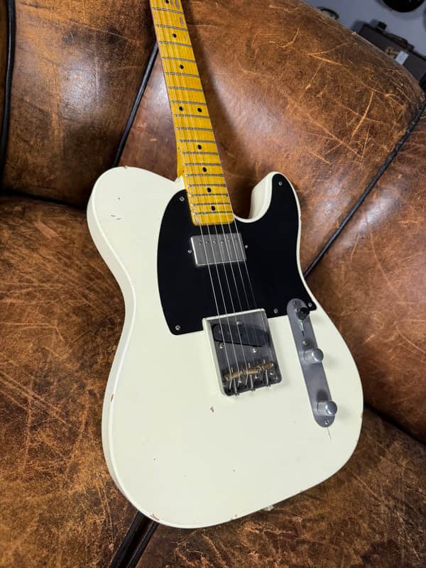 Nash T-57 Telecaster - White - OHSC