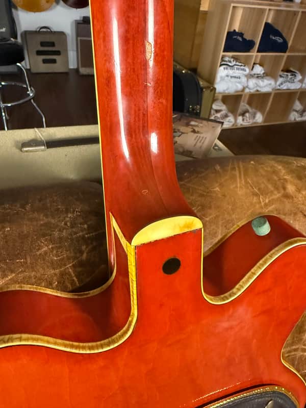 1969 Gretsch 6120 Nashville Hollow Body - Orange - OHSC