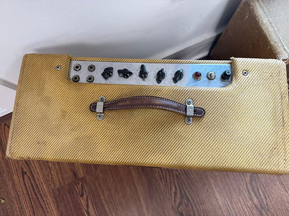 1955 Fender Tremolux 5E9 Narrow Panel 15-Watt 1x12" Guitar Combo - Retweed