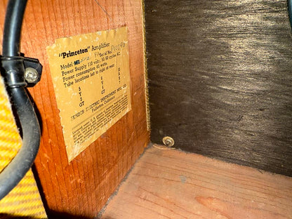 1956 Fender Princeton 5F2-A Narrow Panel 4-Watt 1x8" Guitar Combo - Tweed