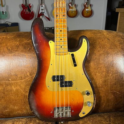 1959 Fender Precision Bass - Sunburst - Gold Anodized Guard - 1 Owner - OHSC