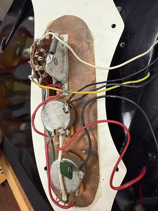 1971 Fender Telecaster Thinline - Black Refin - OHSC