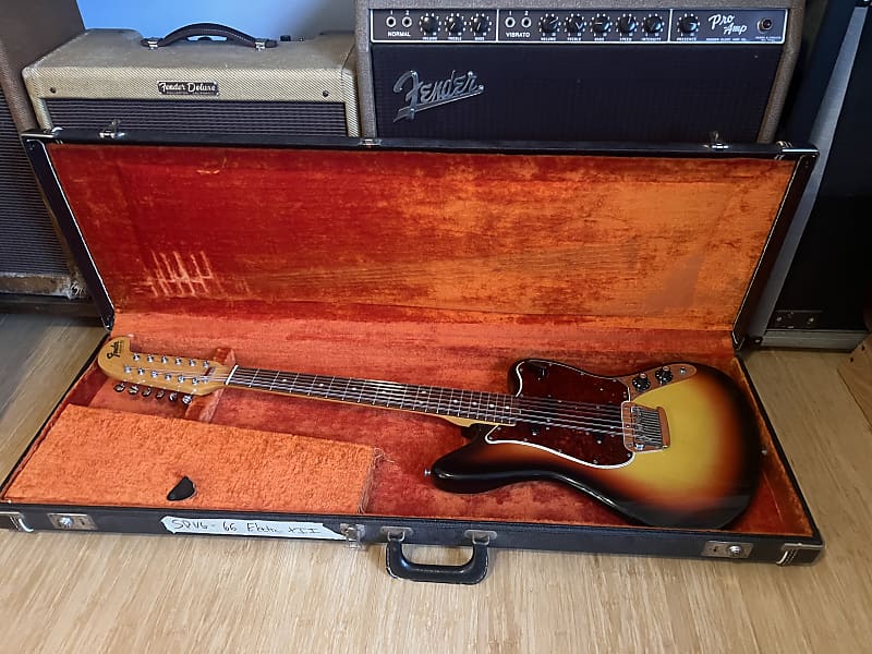 1966 Fender Electric XII - Sunburst - OHSC