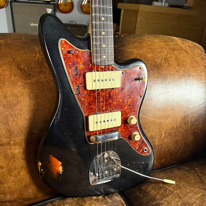 1963 Fender Jazzmaster - Black Refin - OHSC