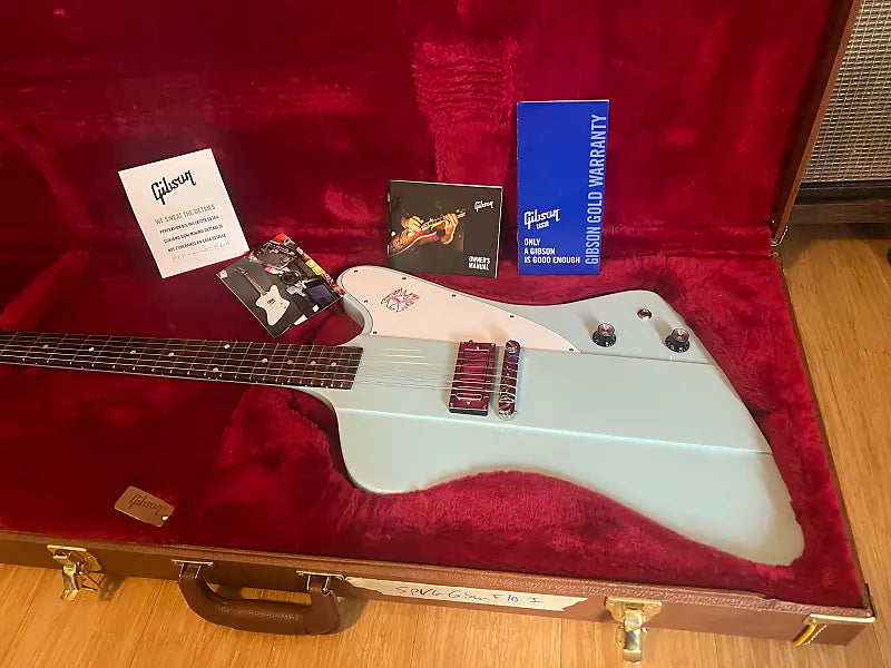 2019 Gibson Firebird I - Frost Blue - Mint - OHSC