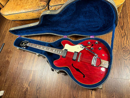 1967 Epiphone Riviera E360TD - Cherry - OHSC