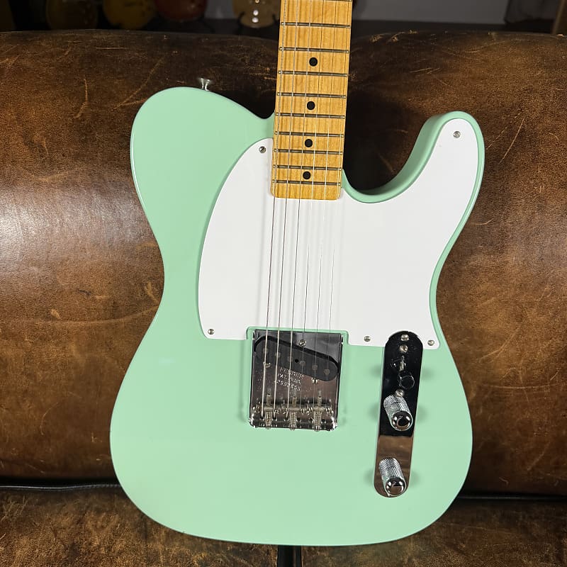 2020 Fender 70th Anniversary Esquire - Surf Green - OHSC