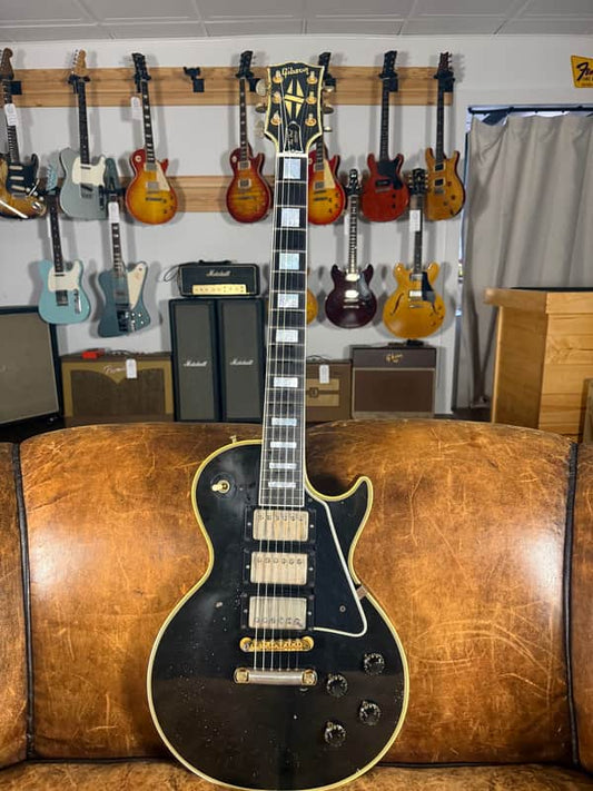 2025 Gibson Custom Shop Murphy Lab Eric Clapton Signature '58 Les Paul Custom Reissue Relic - Ebony