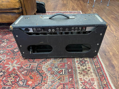 1968 Fender Twin Reverb "Drip Edge" 2-Channel 100-Watt 2x12" Guitar Combo - Silverface