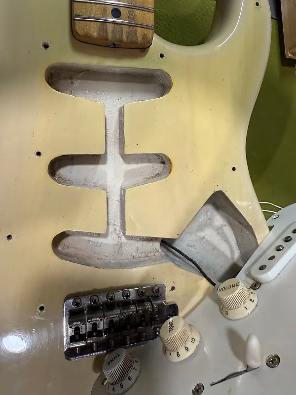 1956 Fender Stratocaster - Blonde/Ash Refin - OHSC