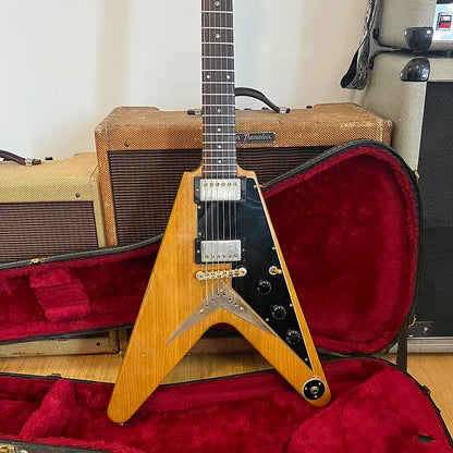 Gibson Flying V Heritage Korina Reissue 1981 - Natural