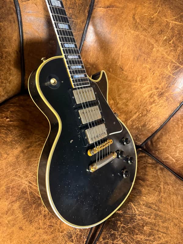 2025 Gibson Custom Shop Murphy Lab Eric Clapton Signature '58 Les Paul Custom Reissue Relic - Ebony