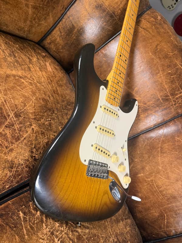 2005 Fender 50th Anniversary 1954 Stratocaster Masterbuilt Chris Fleming - Sunburst
