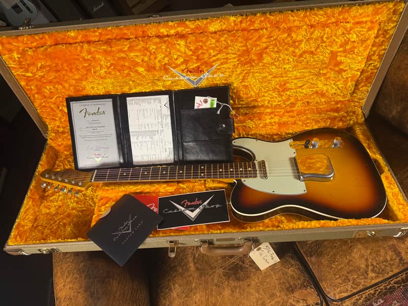 2017 Fender Custom Shop ‘60 Telecaster Custom Journeyman Roasted - Sunburst