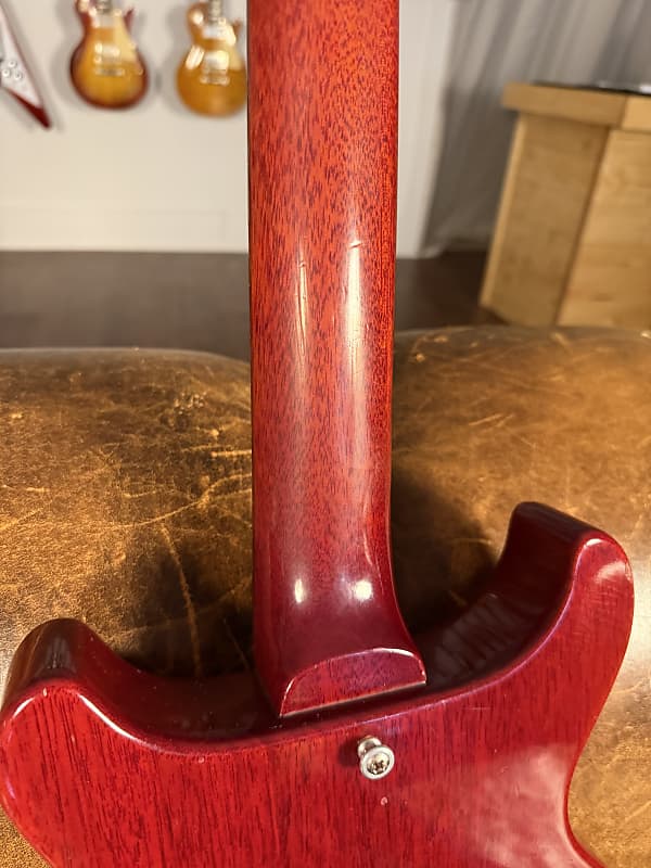 1958 Gibson Les Paul Junior Double Cutaway - Cherry - 4 Digit Serial