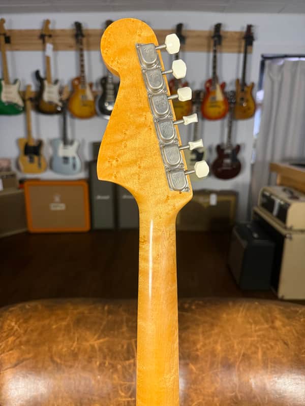 1967 Fender Mustang Guitar - Olympic White - OHSC