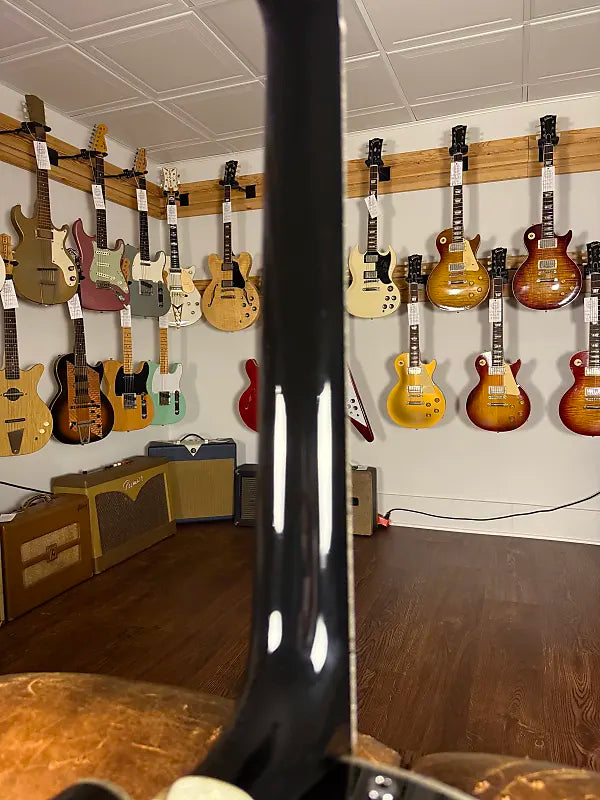 2017 Gretsch G6136SLBP Brian Setzer Black Phoenix - Black