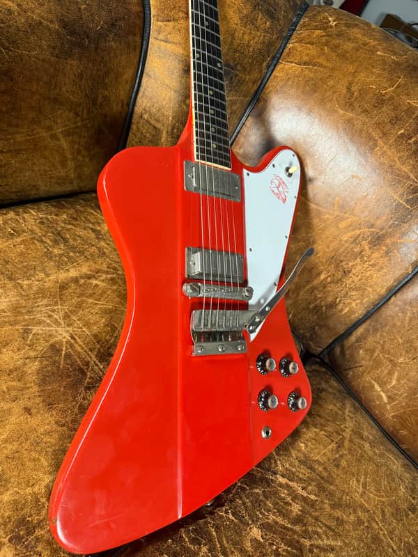1964 Gibson Firebird III - Ember Red - OHSC