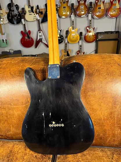 1971 Fender Telecaster Thinline - Black Refin - OHSC