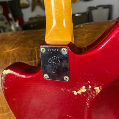 1966 Fender Jaguar - Candy Apple Red - 100% Original - OHSC