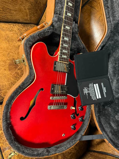 2017 Gibson Memphis ES-335 Block - Satin Faded Cherry