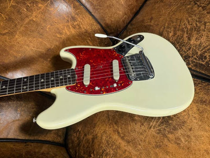1967 Fender Mustang Guitar - Olympic White - OHSC