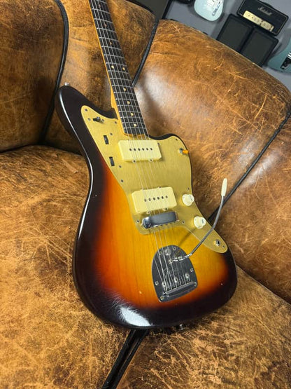 1959 Fender Jazzmaster - Sunburst with Gold Anodized Pickguard - OHSC - Ex. Brian Fallon