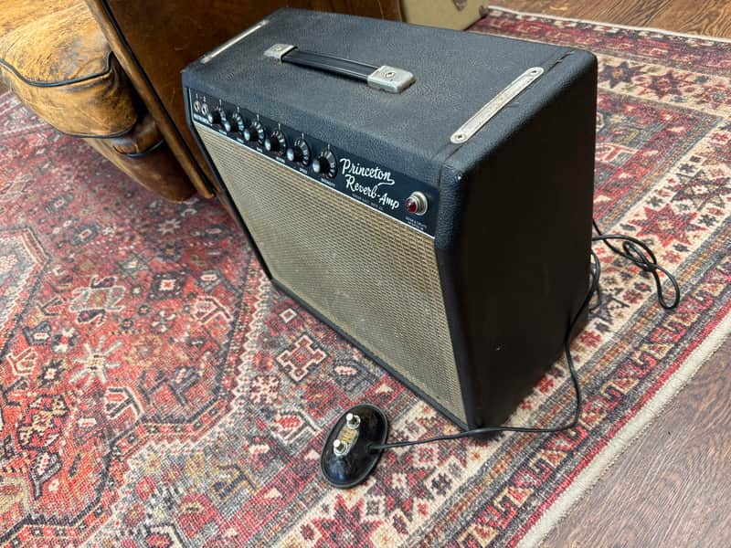 1965 Fender Princeton Reverb - No Logo Black Panel