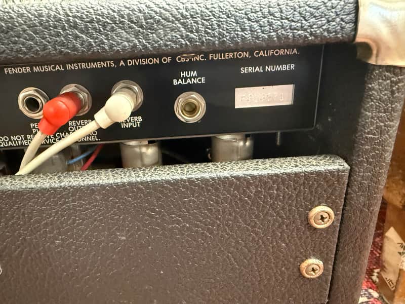 1984 Fender Super Champ EV Version 18-Watt 1x10" Guitar Combo - Black