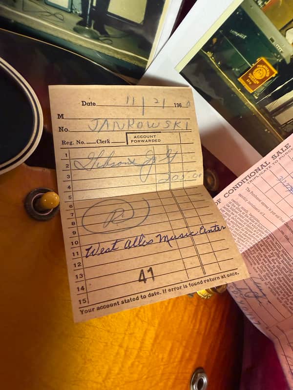 1960 Gibson ES-335TD - Sunburst - OHSC